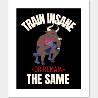 Train Insane or Remain the Same Posters and Art